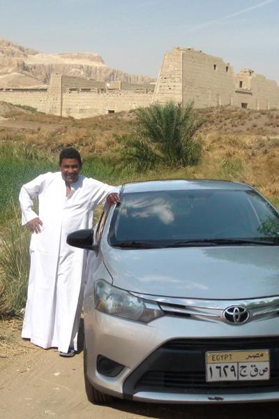 Mohamed et son taxi